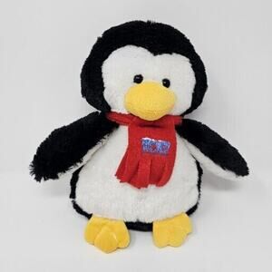 Gaylord Hotel  Ice Show PENGUIN 2015 Red Scarf Plush Stuffed Animal